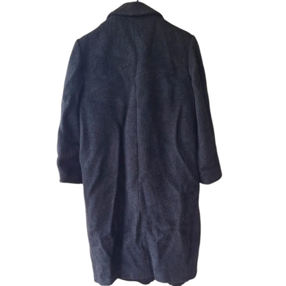 Vintage J.G.Hook Demi Petite Gray Women's Coat 100% Pure Wool - Picture 3 of 9